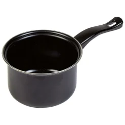 Gifi Casserole acier noir - Lot de 3 - Tous feux sauf induction