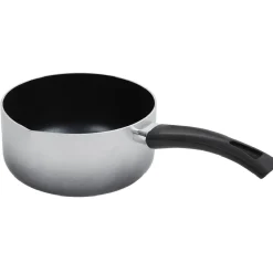 Gifi Casserole aluminium anti adhérente grise Ø 18