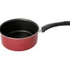 Gifi Casserole aluminium antiadhésive noir et rouge Ø 20 cm