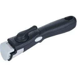 Gifi Casserole aluminium noir x3 avec poignée amovible x1