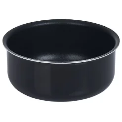 Gifi Casserole aluminium noir x3 avec poignée amovible x1