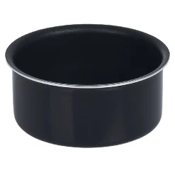 Gifi Casserole aluminium noir x3 avec poignée amovible x1