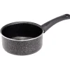 Gifi Casserole effet pierre antiadhérente noir Ø16xH7,5cm