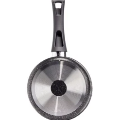 Gifi Casserole effet pierre antiadhérente noir Ø16xH7,5cm