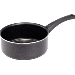 Gifi Casserole effet pierre antiadhérente noir Ø18xH7,5cm