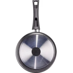 Gifi Casserole effet pierre antiadhérente noir Ø20xH7,5cm