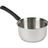 Gifi Casserole inox avec poignée bakélite noir ø 14 cm