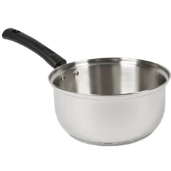 Gifi Casserole inox avec poignée bakélite noir ø 20 cm