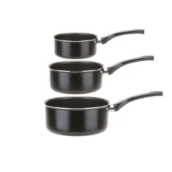 Gifi Casserole noire en aluminium x3