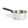 Gifi Casserole tous feux dont induction inox gris Ø15,5cm