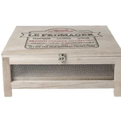 Gifi Cave à fromage avec plateau de service naturel