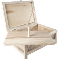 Gifi Cave à fromage avec plateau de service naturel