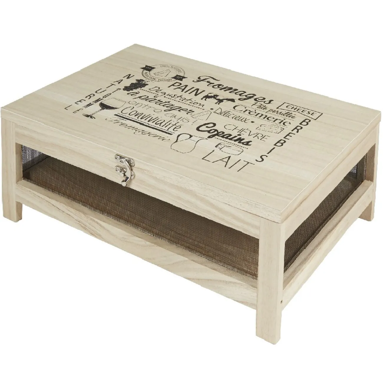 Gifi Cave à fromage bois avec plateau amovible