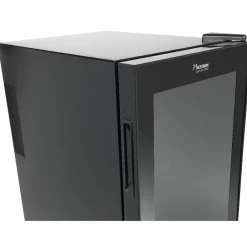 Gifi Cave à vin de service 18 bouteilles noir