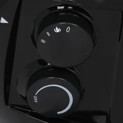 Gifi Chauffage^Chauffage céramique cheminée décorative forme oeuf 1 500W