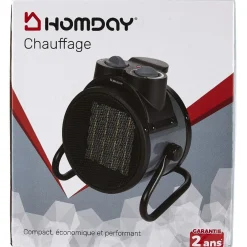 Gifi Chauffage^Chauffage mobile soufflant 2000W