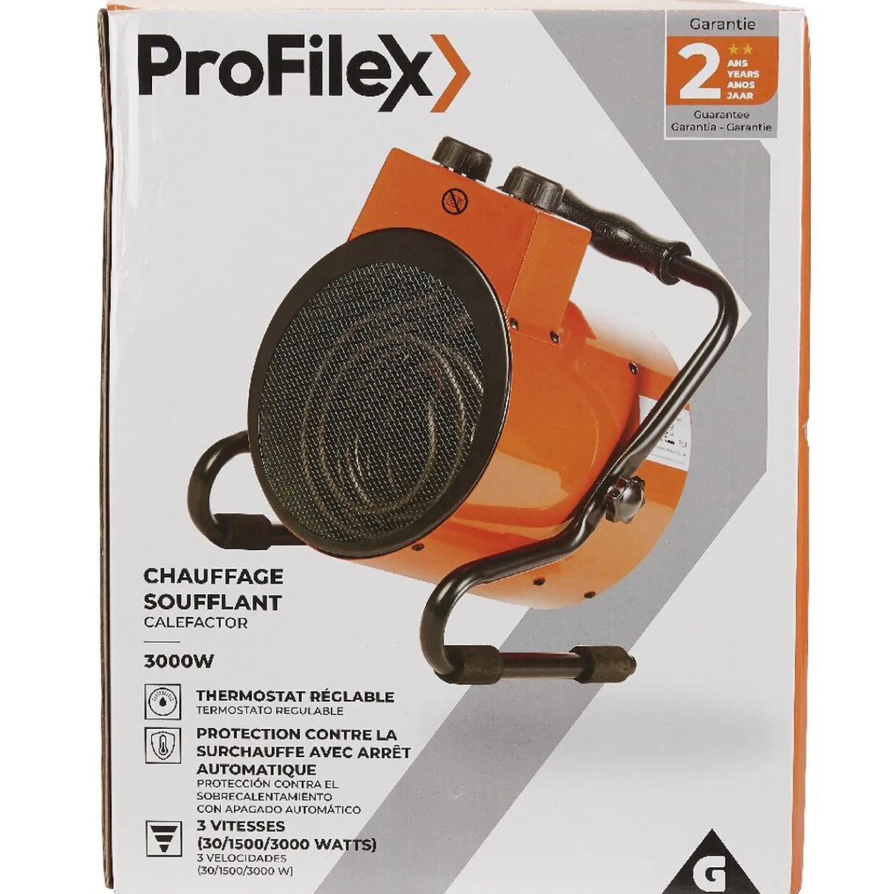 Gifi Chauffage^Chauffage soufflant 3000W