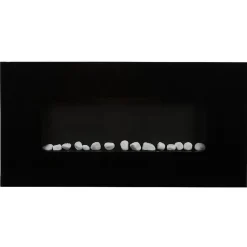 Gifi Chauffage^Cheminée décorative chauffante motifs galets