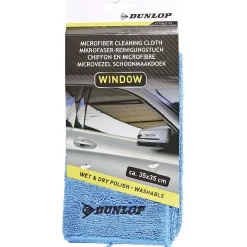 Gifi Nettoyage Et Entretien|Chiffon microfibre Dunlop pour vitre auto 35x35cm