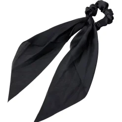 Gifi Beauté^Chouchou foulard long noir Ø8xL37cm