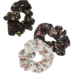 Gifi Beauté^Chouchou imprimé fleurs ou coeurs x3