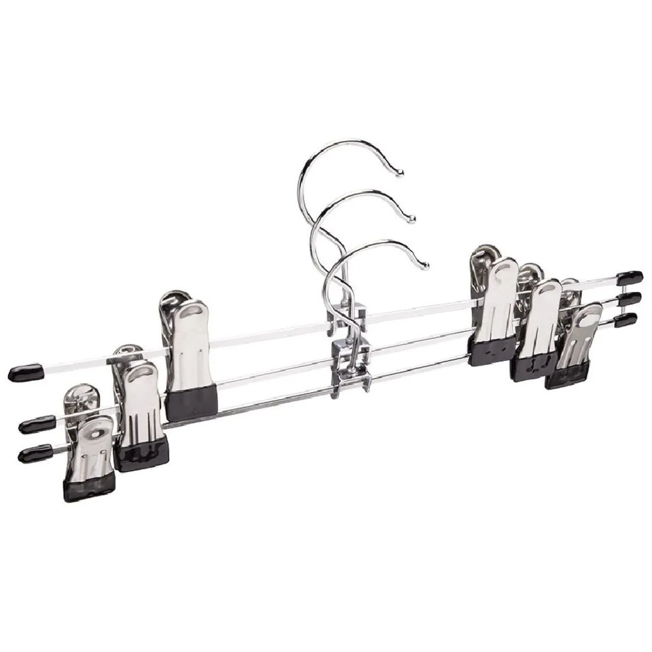 Gifi Rangement|Cintre à pinces en métal x 3