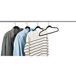 Gifi Rangement|Cintre abs et velours noir x 30