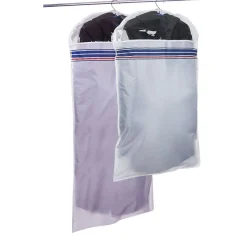 Gifi Rangement|Cintre en métal x3 et housse de vêtements x3