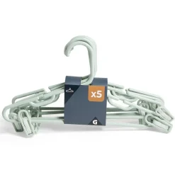 Gifi Rangement|Cintre enfant à pinces plastique blanc x5