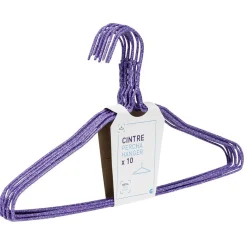 Gifi Rangement|Cintre fil métal x 10