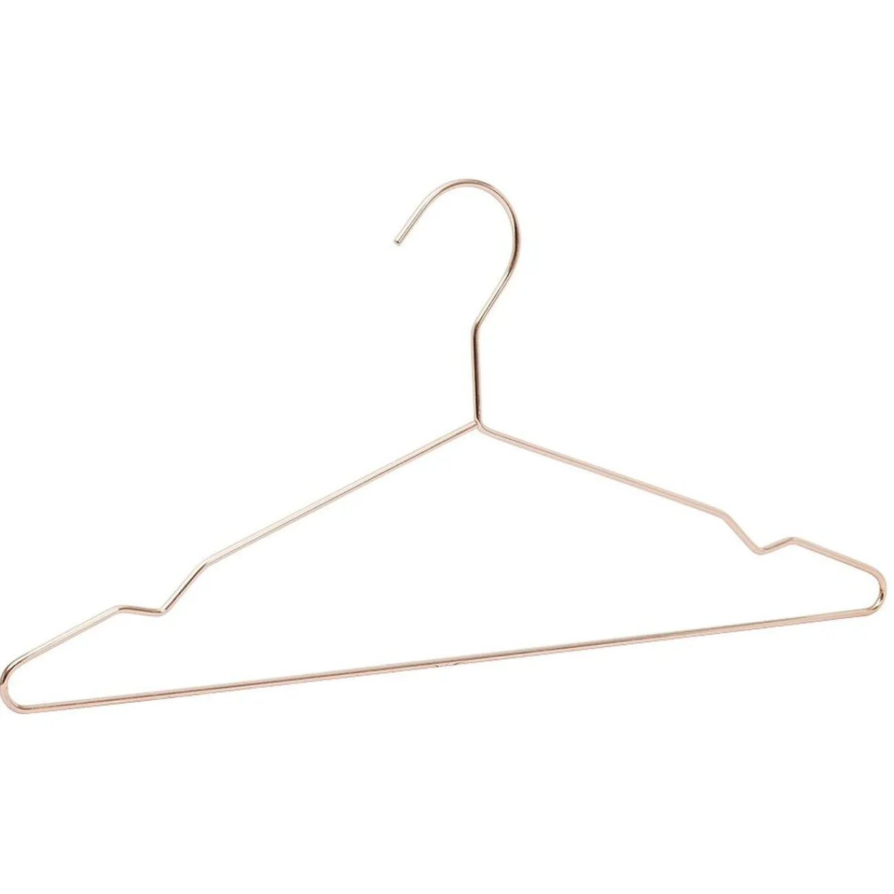 Gifi Rangement|Cintre métal rose cuivré x5