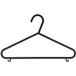 Gifi Rangement|Cintre noir pour vêtement enfant x10