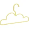 Gifi Rangement|Cintre nuage enfant jaune moutarde x2