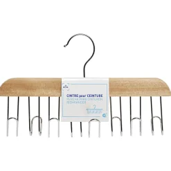 Gifi Rangement|Cintre pour ceinture bois