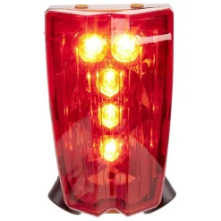 Gifi Outils Bricolage^Éclairage vélo arrière rouge avec lazer URBAN MOOV