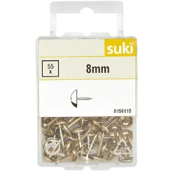 Gifi Quincaillerie^Clou tapissier 8mm x55, acier laitonné