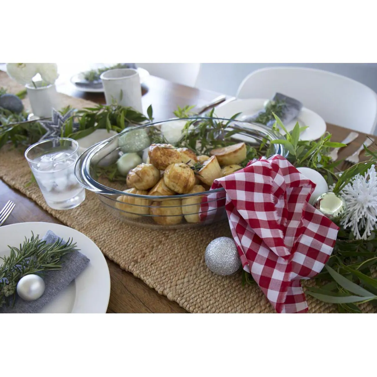 Gifi Cocotte ovale en verre transparent 4 L