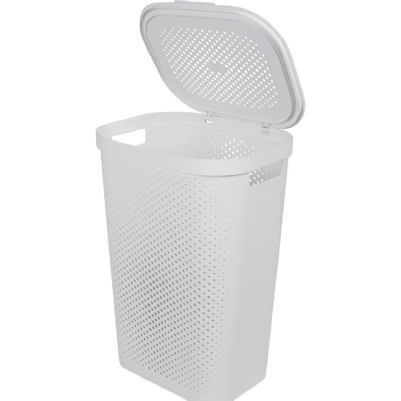 Gifi Entretien Du Linge|Coffre à linge 60L blanc