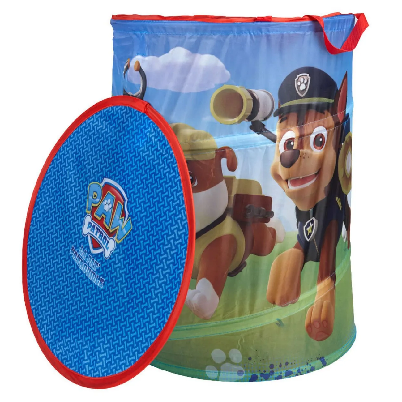 Gifi Rangement|Coffre à linge pop up Pat Patrouille