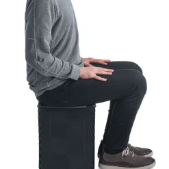 Gifi Rangement|Coffre de rangement et couvercle pliable noir