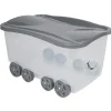 Gifi Rangement|Coffre de rangement gris enfant 47,5 L