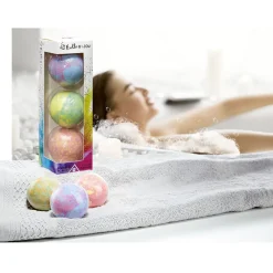 Gifi Beauté^Coffret 3 bombes de bain et bijou surprise