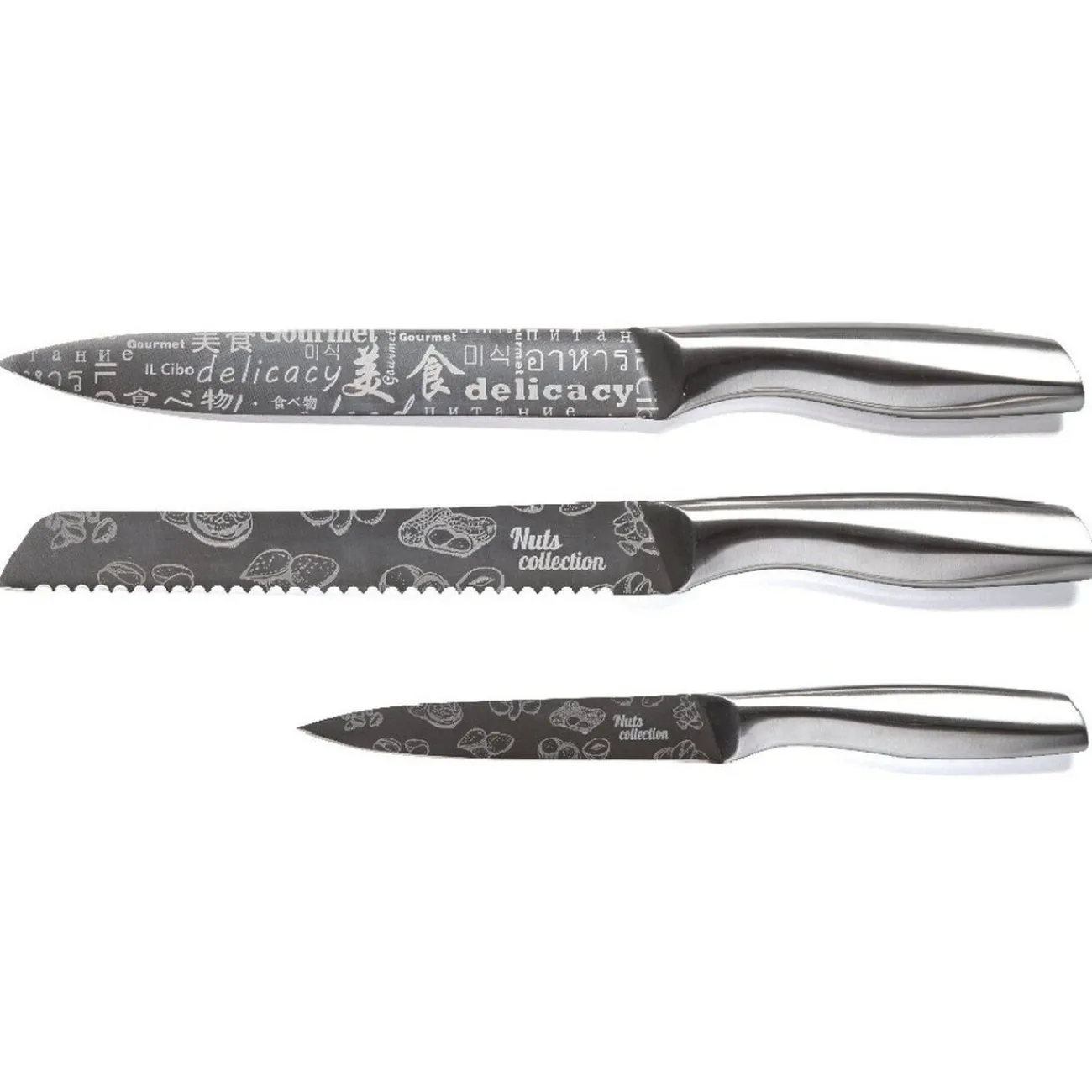 Gifi Coffret 3 couteaux