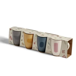 Gifi Coffret 4 mug faïence 35cl