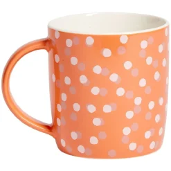 Gifi Coffret bol et mug en porcelaine renard orange