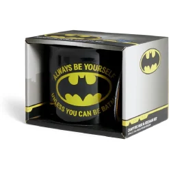 Gifi Coffret cadeau Batman mug et porte-clé