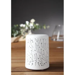 Gifi Bien-Être^Coffret diffuseur huiles essentielles céramique blanc