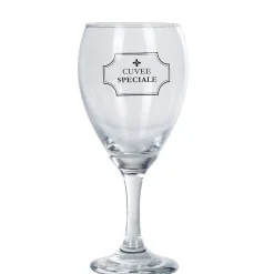 Gifi Coffret en bois avec 6 verres à vin 