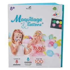Gifi Beauté^Coffret maquillage et tatoos