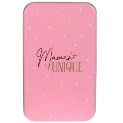 Gifi Beauté^Coffret maquillage inscription Maman unique avec pinceau x5